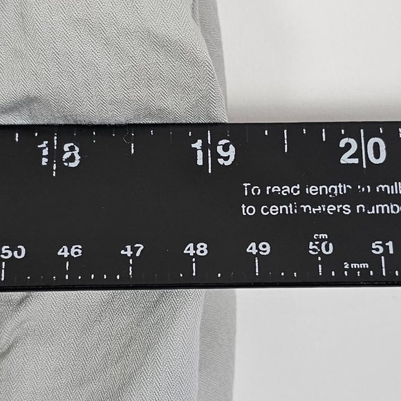 Ecko Red Y2K 100% Cotton Pockets Womens XL Long Sleeve Gray Button Jacket - Picture 8 of 8